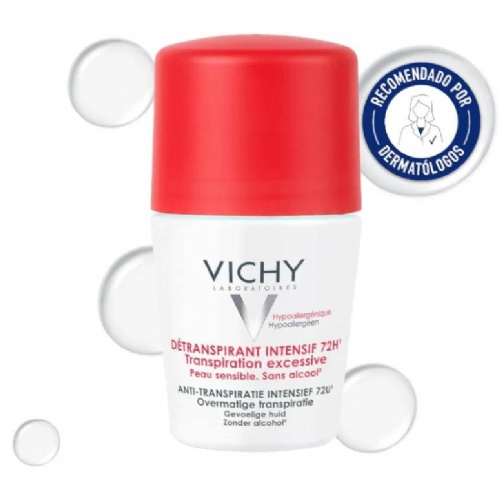 Vichy anti-transpirante 72h roll-on 50ml