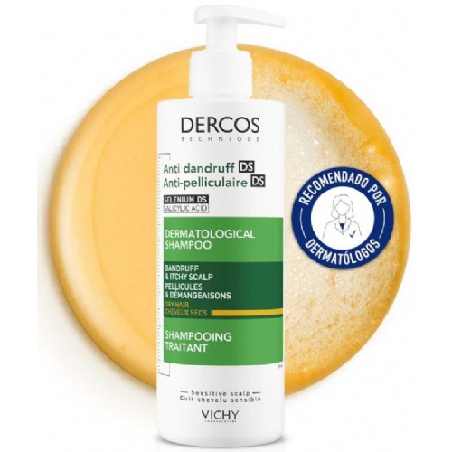 Vichy dercos ds champu anticaspa seca 400 ml