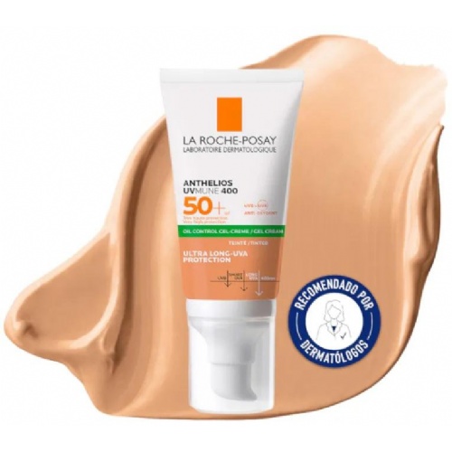Anthelios oil control gel creme uv mune 400 spf 50+  1 envase 50 ml