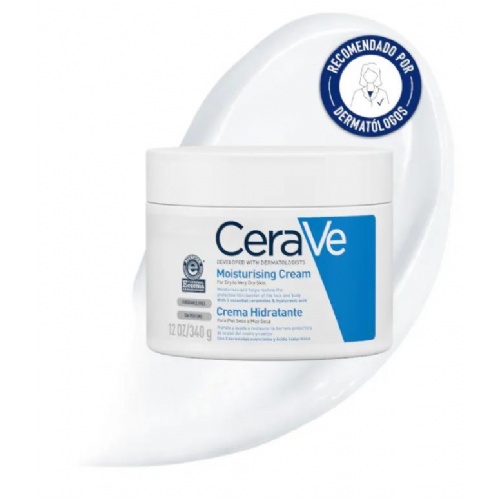 Cerave crema hidratante piel seca  1 envase 340 g
