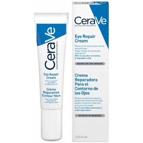 Cerave crema reparadora contorno de ojos  1 envase 14 ml