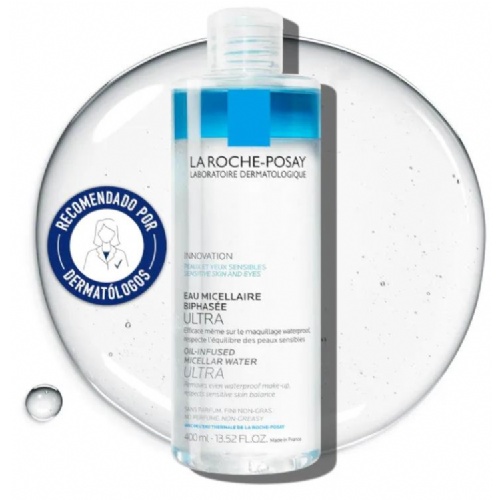 Agua micelar en aceite  1 envase 400 ml