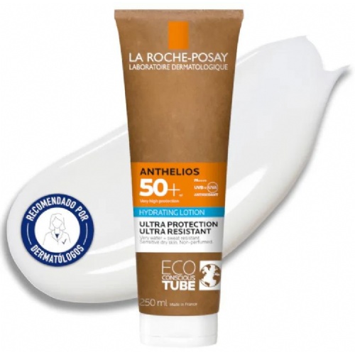 Anthelios xl spf 50+ leche solar sin perfume  1 envase 250 ml