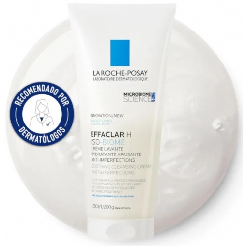 La roche posay effaclar h iso-biome crema lavante 200ml