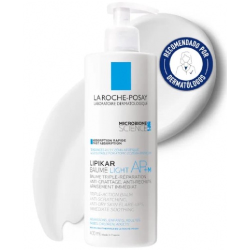 Lipikar baume light  1 botella 400 ml con dosificador