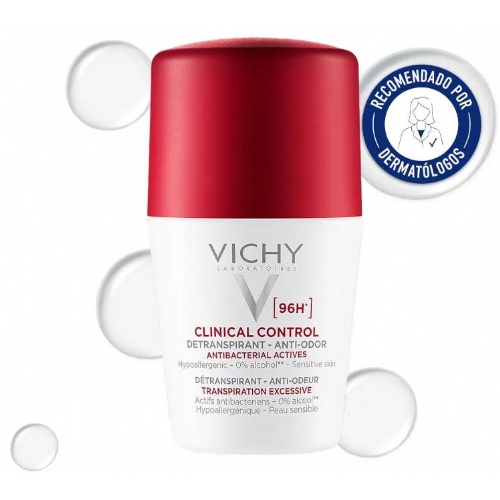 Vichy anti-transpirante 96h roll-on 50ml
