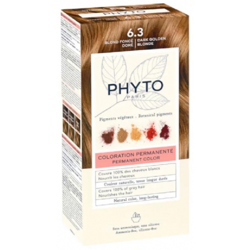 Phyto color 6.3 rubio oscuro dorado