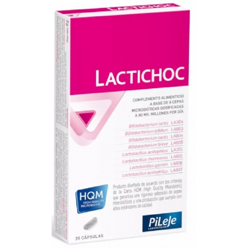 Lactichoc  20 capsulas