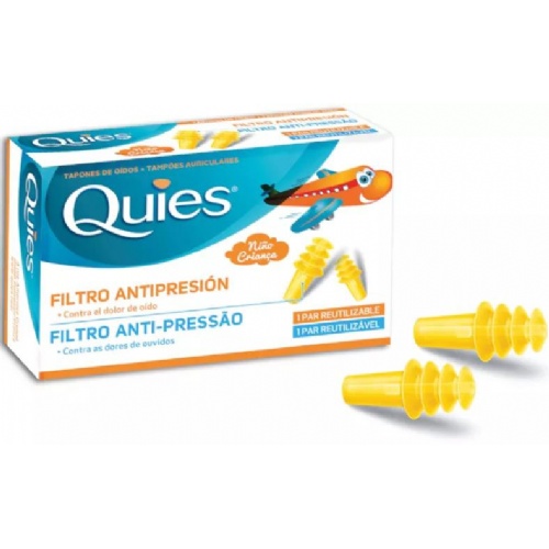 Tapones oidos antipresion quies 2 unidades niño - quies