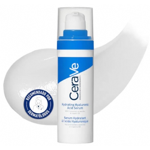 Cerave serum hidratante con acido hialuronico  1 bote 30 ml