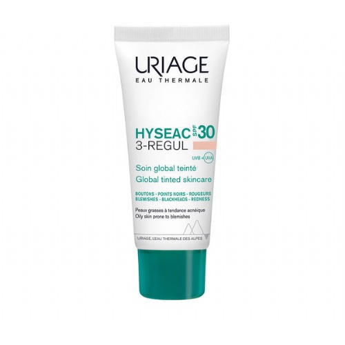 Hyseac 3 regul cuidado global spf30 con color uriage 1 envase 40 ml - uriage