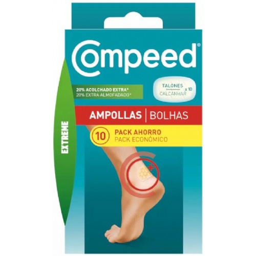 Compeed ampollas extreme talones pack 10 unidades