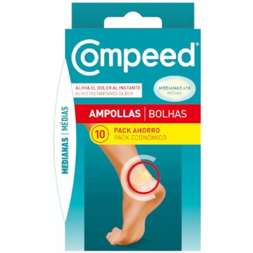 Compeed ampollas  talla mediana 10 unidades pack ahorro