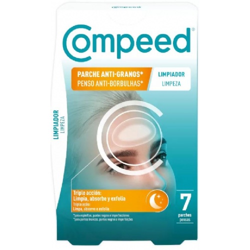 Compeed parche anti-granos limpiador triple accion  7 unidades