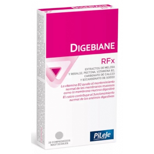 Digebiane rfx  20 comprimidos masticables