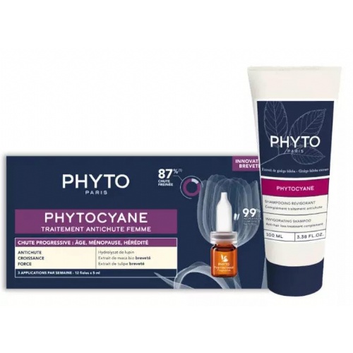 Phytocyane anticaida progresiva ampollas mujer
