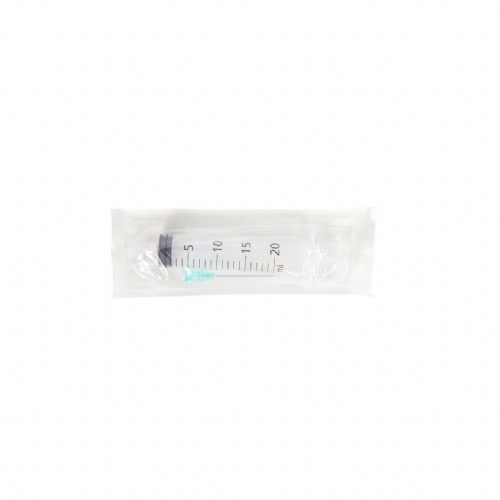Jeringa de tres cuerpos con aguja icoplus3 20 ml central a:0,8 x40 mm g21 100 unidades - icoplus3