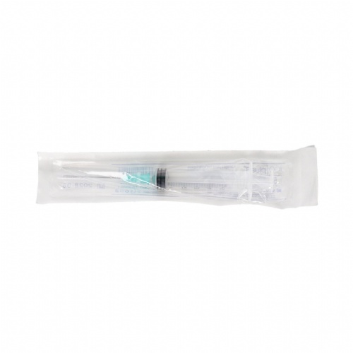Jeringa de tres cuerpos con aguja icoplus3 5 ml g21  a:0,8 x 40 mm 100 unidades - icoplus3