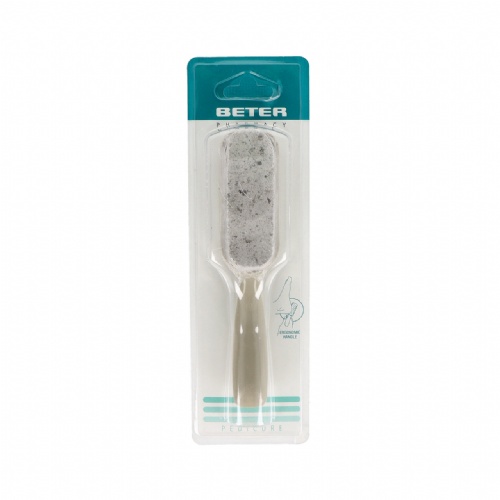 Piedra pomez natural beter con mango 1 unidad - beter