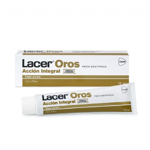 Lacer oros accion integral pasta dentifrica  1 envase 75 ml