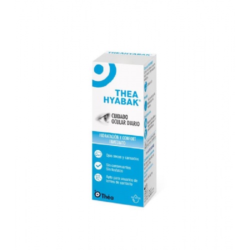 Theahyabak solucion hidratante lentes de contacto 1 envase 10 ml - solucion hidratante lentes de con