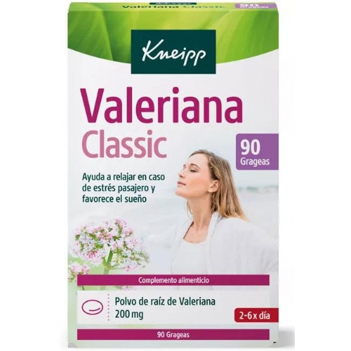 Kneipp valeriana classic  90 grageas