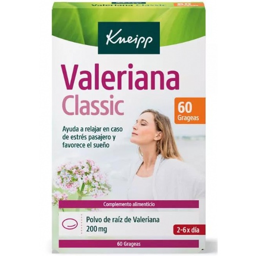 Kneipp valeriana classic  60 grageas
