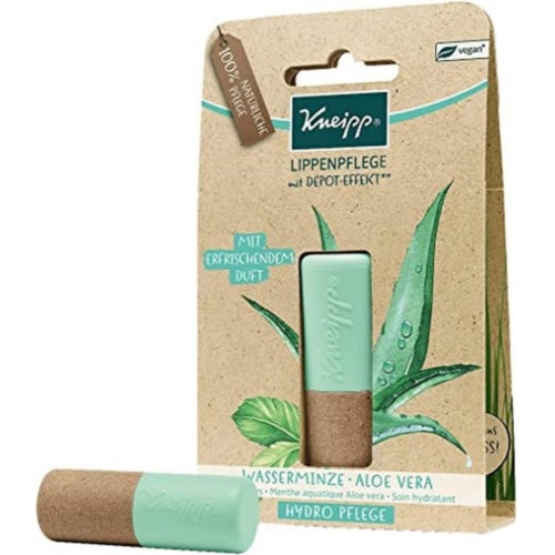 Kneipp balsamo labial hydrocare  1 envase  4,7 g water mint aloe vera