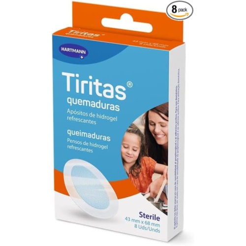 Tiritas medical quemaduras  3 unidades 6,5 cm x 4,5 cm