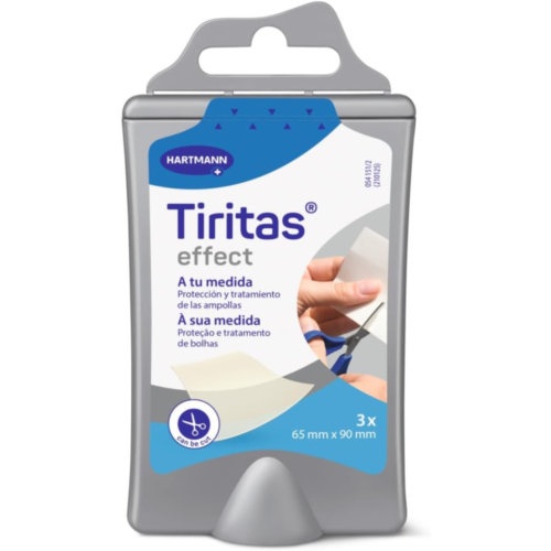 Tiritas effect ampollas a tu medida aposito adhesivo 3 apositos 90 mm x 65 mm - aposito adhesivo