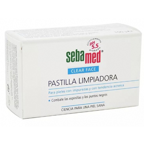Sebamed limpiador pastilla clear face 1 envase 100 g - clear face