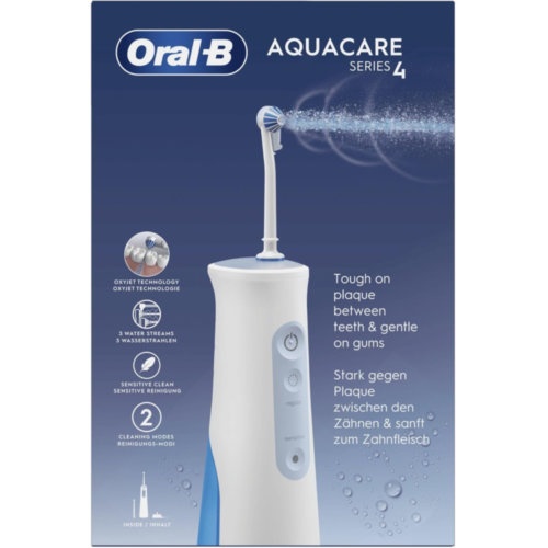 Irrigador bucal electrico oral-b aqua care series 4 1 unidad - oral-b aqua care series 4