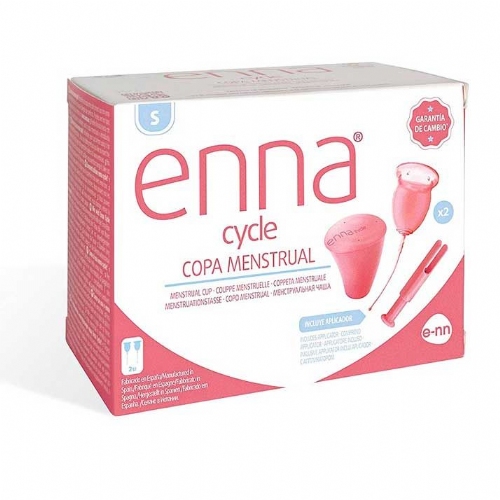 Enna cycle copa menstrual 1 unidad talla s con aplicador