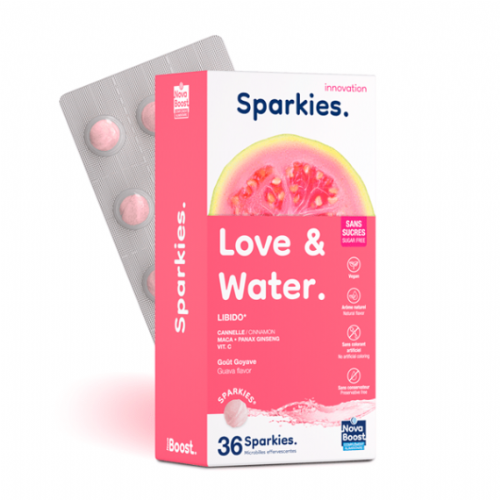 Sparkies love & water 36 microperlas