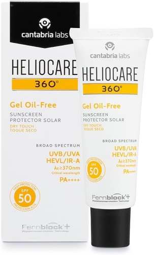 Heliocare 360º spf 50 fluido gel oil free protector