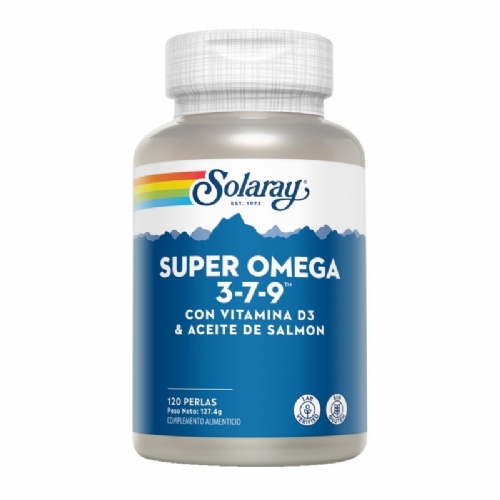 Solaray super omega 3-7-9 120 perlas