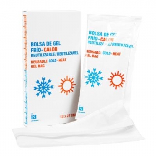 Interapothek bolsa de gel reutilizable frio y calor  13 x 27 cm