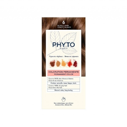 Phyto color 6 rubio oscuro