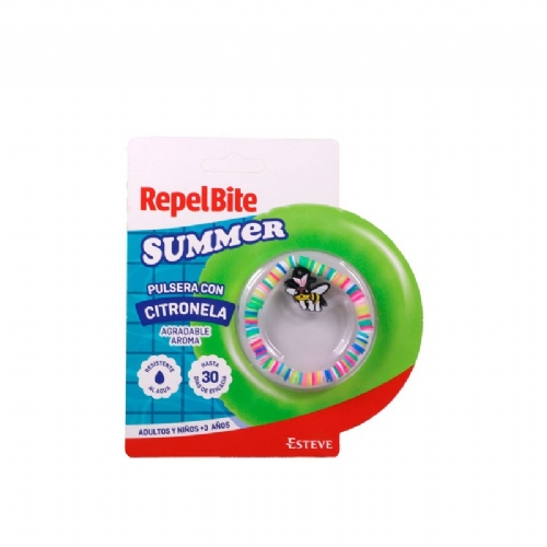 Repelbite pulsera summer citronela
