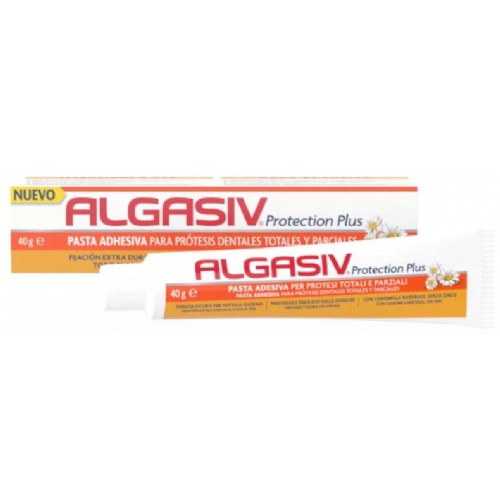 Algasiv protection plus pasta adhesiva para protesis dentales  1 tubo 40 g
