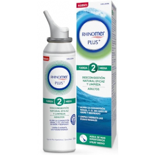 Rhinomer plus adultos fuerza 2 media  1 spray 125 ml