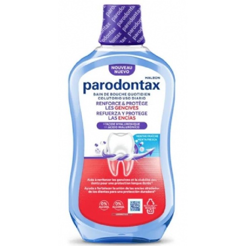 Parodontax refuerza y protege las encias colutorio 1 envase 500 ml