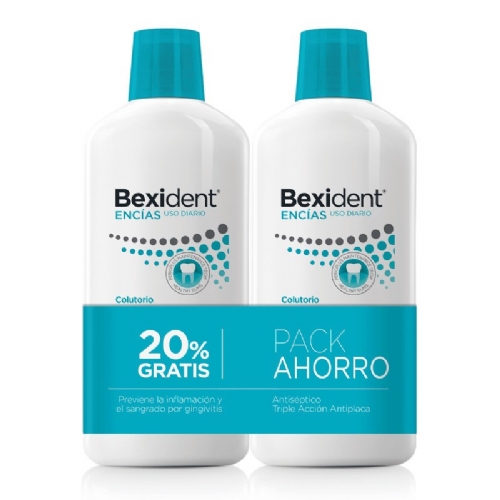 Bexident pack ahorro colutorio encias uso diario 500ml