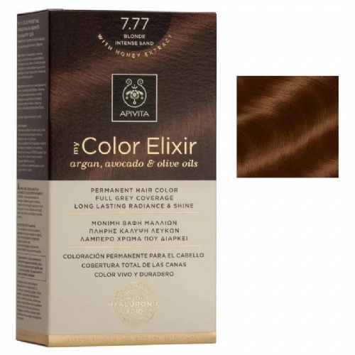 Apivita tinte color elixir 7.77