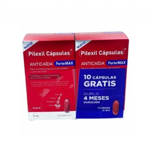 Pilexil duplo capsulas anticaida forte max 120caps