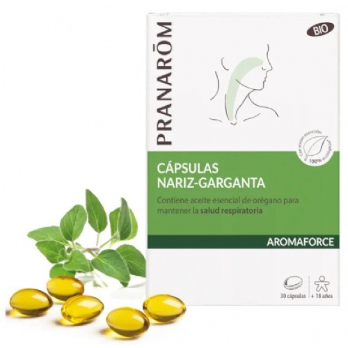 Aromaforce capsulas nariz garganta  30 capsulas