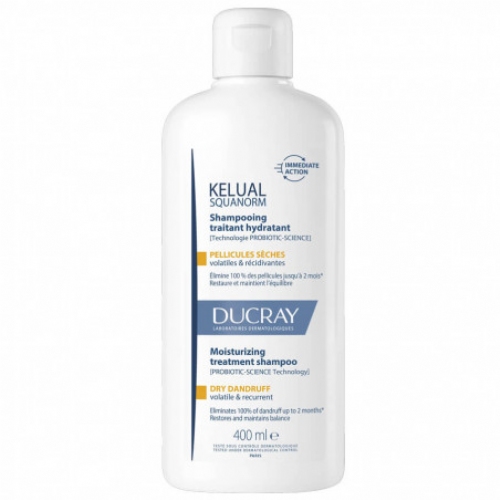 Kelual squanorm champu tratante hidratante caspa seca ducray 1 envase 400 ml
