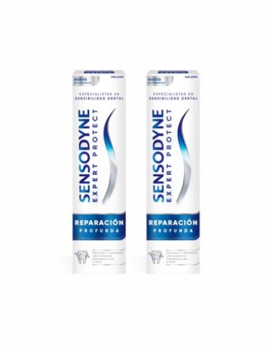Sensodyne expert protect reparacion profunda 2 tubos 75 ml