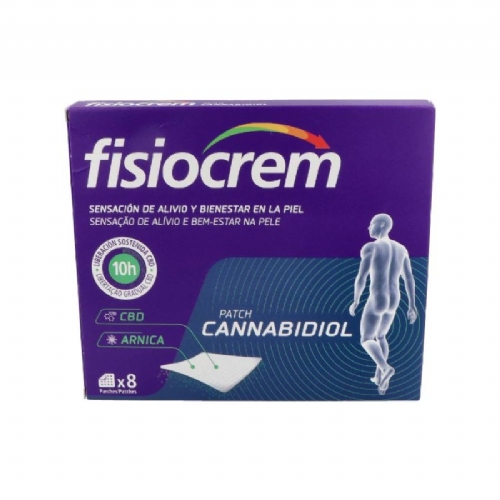 Fisiocrem patch cannabidiol  8 parches