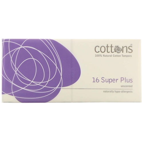 Cottons tampon super plus sin aplicador
